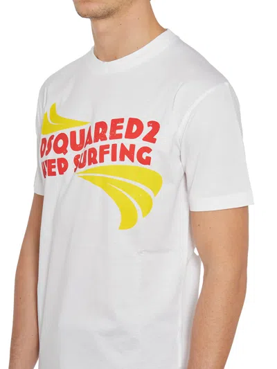 Dsquared2 Keep Surfing Cotton T-shirt