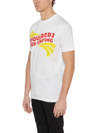 Dsquared2 Keep Surfing Cotton T-shirt