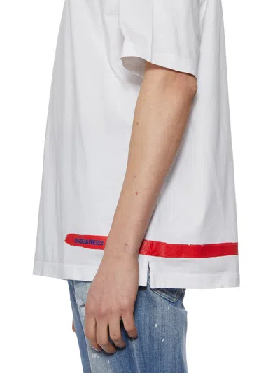 Dsquared2 Cotton Printed T-shirt