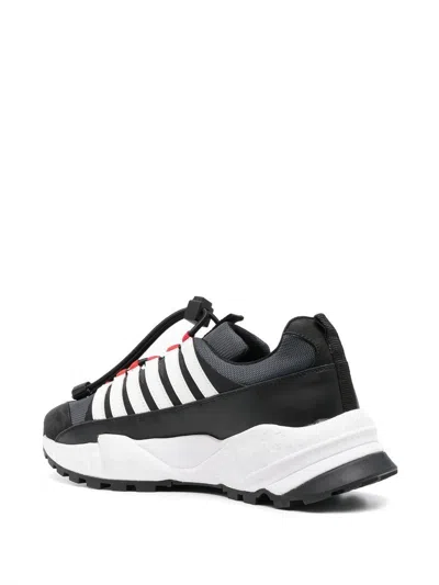 Dsquared2 Logo-printed Round-toe Drawstring Sneakers