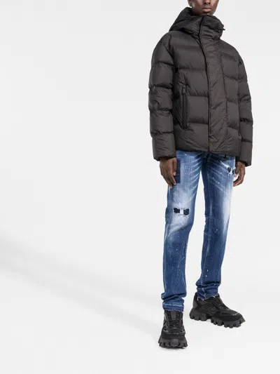 Dsquared2 Distressed Paint Splattered Jeans