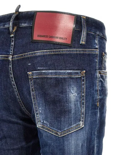 Dsquared2 Premium Cotton Logo Jeans.