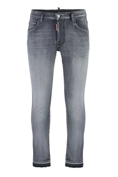 Dsquared2 Skater Jeans In Gray