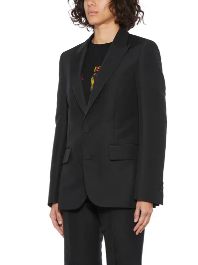 Shop Dsquared2 Wool Blend Dress