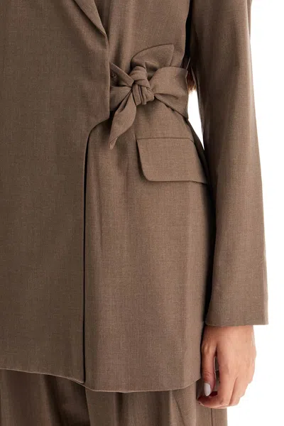 Ganni Double-breasted Blazer With