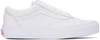 VANS White OG Old Skool LX Sneakers