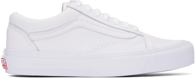 Shop Vans White Og Old Skool Lx Trainers