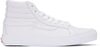 VANS White OG Sk8-Hi LX Sneakers