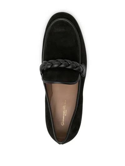Gianvito Rossi Massimo Suede Loafers