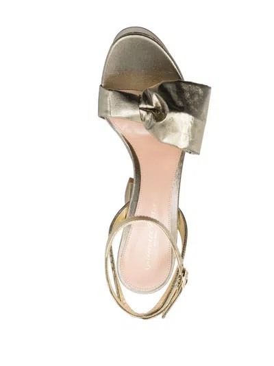 Gianvito Rossi Elevated Faux Leather Sandals With 11cm Heel