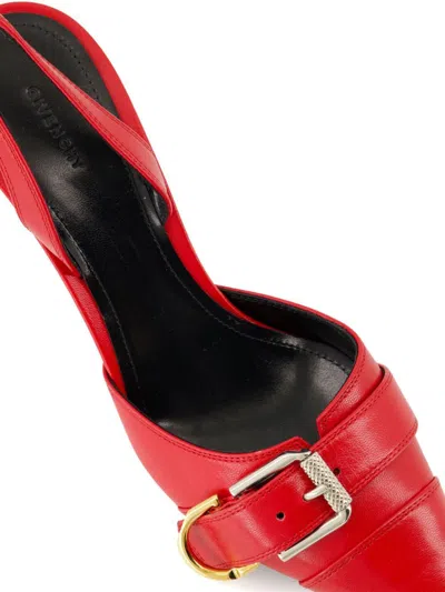 Givenchy Voyou Slingbacks In Leather