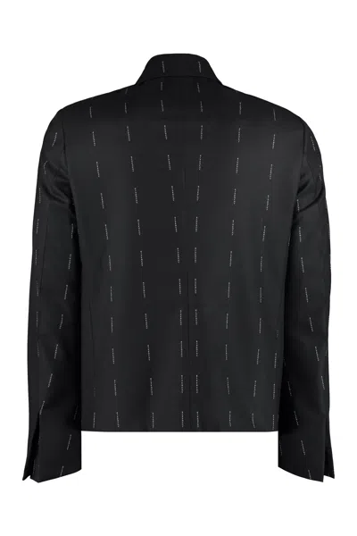 Givenchy Embroidered Wool Jacket