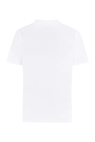 Golden Goose Star Collection T-shirt With Glittered Star On The Front