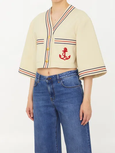 Gucci Cotton Linen Gauze Shirt