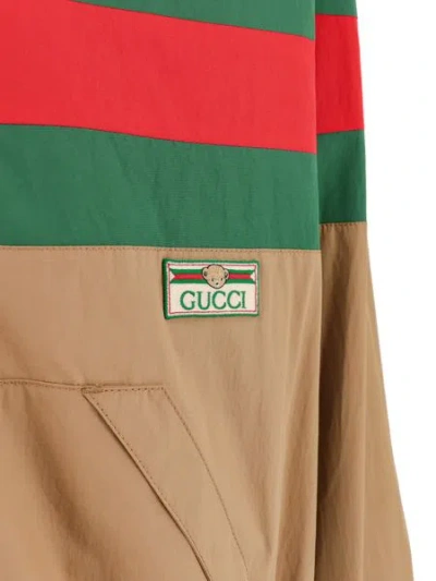 Gucci Web-stripe Shirt Jacket