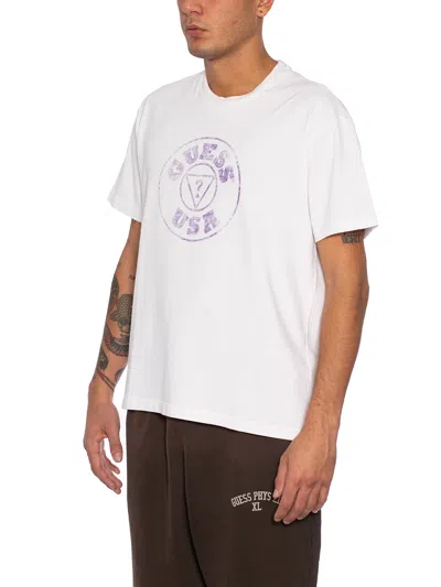 Guess Cotton Crew Neck T-shirt