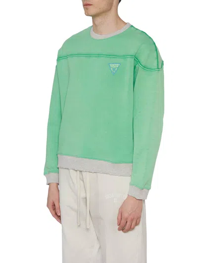 Guess Felpa Girocollo In Cotone