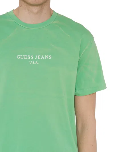 Guess T-shirt Girocollo In Cotone