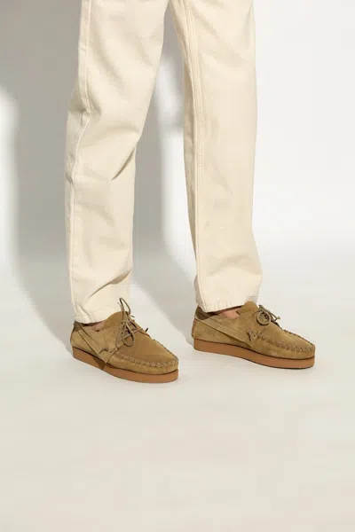 Isabel Marant Front Lace-up Fastening Suede Loafers