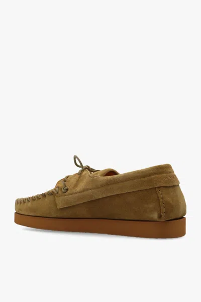 Isabel Marant Front Lace-up Fastening Suede Loafers