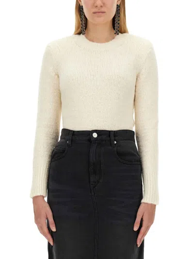 Isabel Marant Kalo Sweater In Neutral