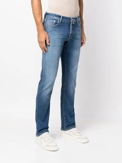 Jacob Cohen Straight-leg Faded Jeans