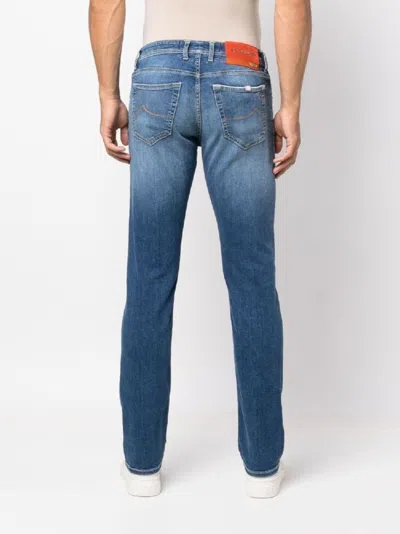 Jacob Cohen Straight-leg Faded Jeans