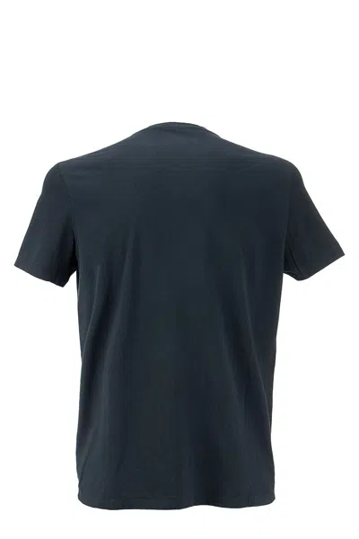 Majestic Marine Crew Neck T-shirt In Silk Touch Cotton