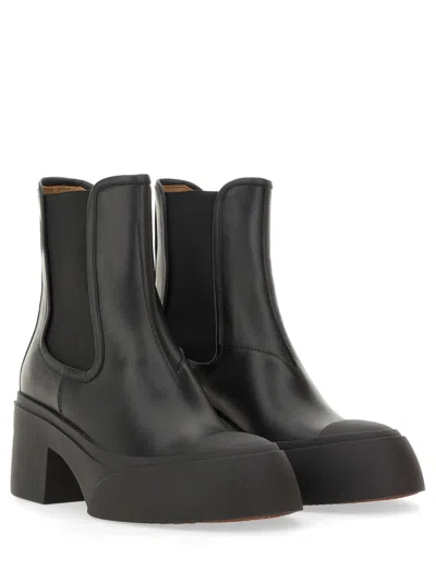 Marni 65mm Logo-raised Chelsea Boots