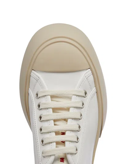 Marni Sneakers Donna Pelle Bianco