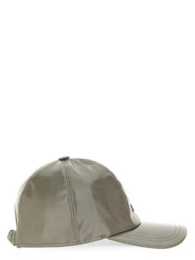 Msgm Baseball Cap With Stylish Curved Brim In Gray