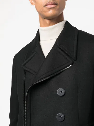 Neil Barrett Slim Zip-up Peacoat