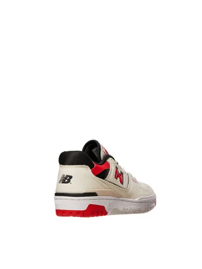 New Balance Premium Leather Sneakers Round Toe