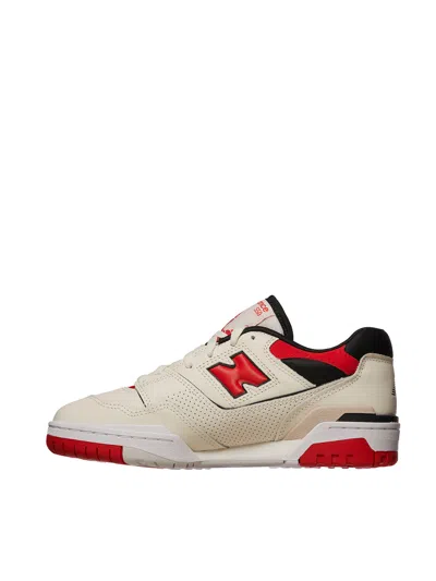 New Balance Premium Leather Sneakers Round Toe