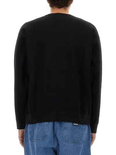 Obey Men's Lightweight Crewneck Sweatshirt Bold Box Fit Premium Crew Fleece Black
