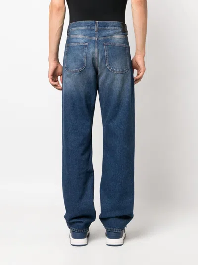 Shop Off-white Loose-fit Denim Jeans