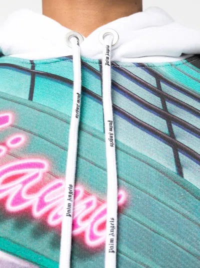 Palm Angels Graphic-print Drawstring Hoodie