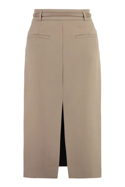 Shop Peserico Stretch Pencil Skirt