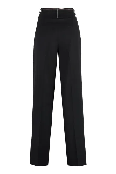 Peserico Women's Wool Blend Trousers