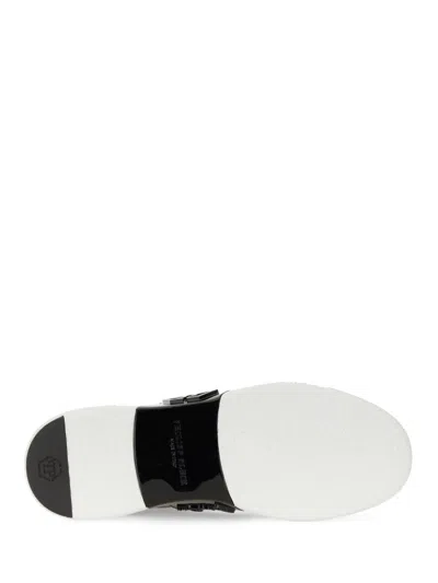 Philipp Plein Black Calf Leather Sneakers