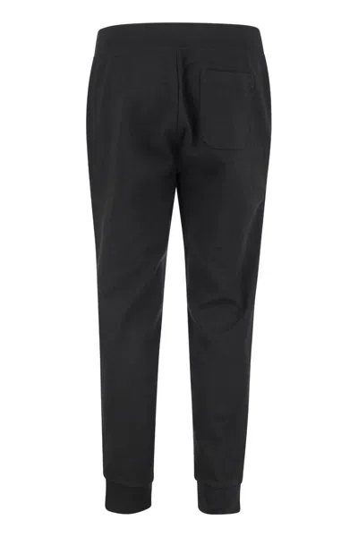 Polo Ralph Lauren Elastic Waistband Fleece Sweatpants With Ribbed Cuffs