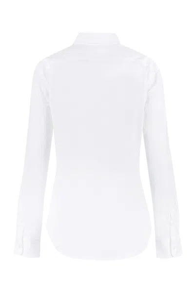 Polo Ralph Lauren Classic Long Sleeves Button Front Shirt Clothing In White