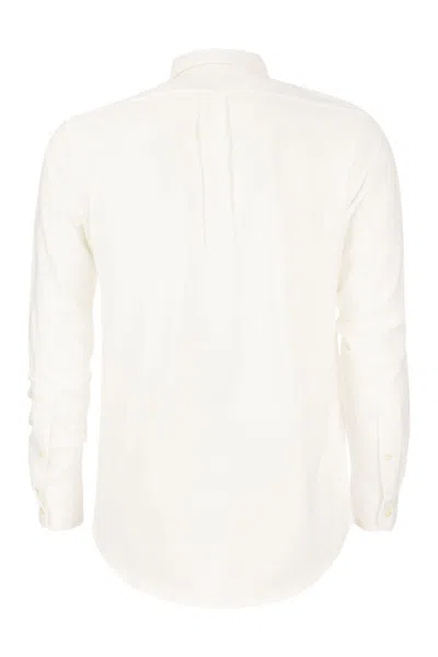 Polo Ralph Lauren Embroidered-logo Cotton Shirt