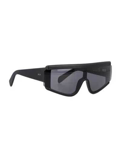 Retrosuperfuture Black Shield Sunglasses