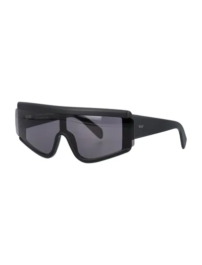 Retrosuperfuture Black Shield Sunglasses