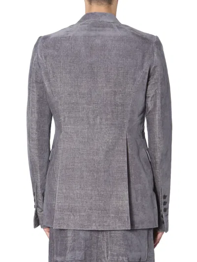Rick Owens Innovative Single-breasted Jacket