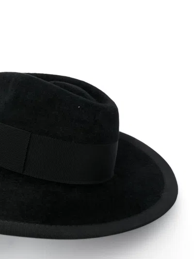 Ruslan Baginskiy Wide Brim Wool Felt Fedora Hat
