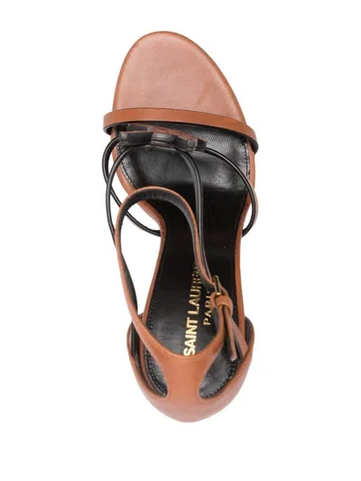 Saint Laurent Cassandra 100 Strappy Sandals