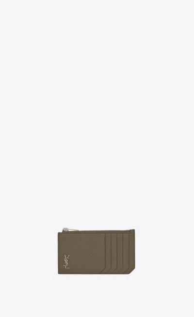 Saint Laurent Logo-plaque Cardholder