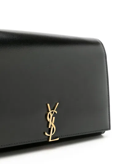 Saint Laurent Cassandre Logo Plaque Shoulder Bag